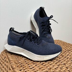Allbirds Sneakers‎ Women’s Size 9 Wool Flyers Mizzles Navy Blue. WF W9